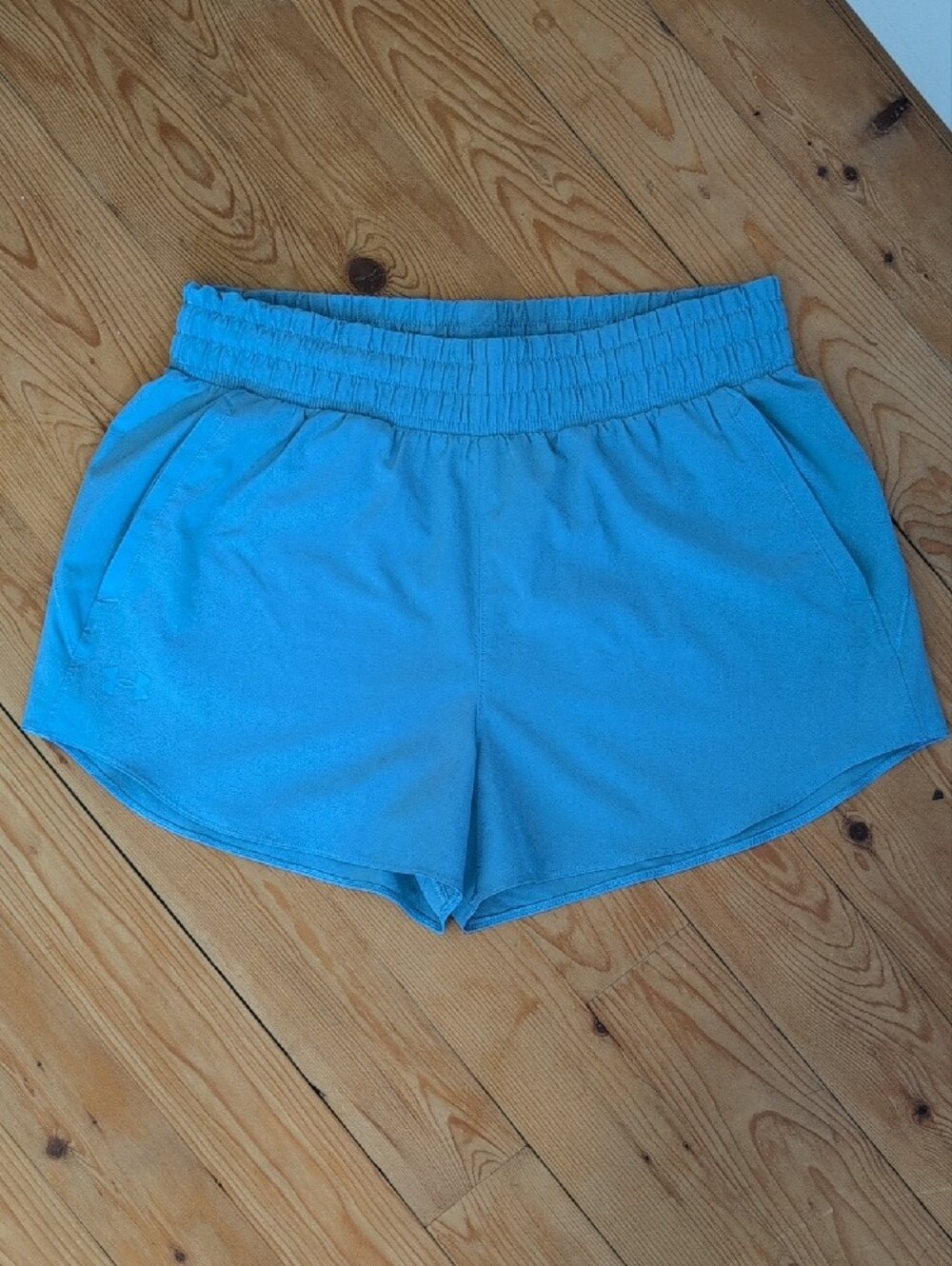 Under Armour Women's Baby Blue Athletic Shorts